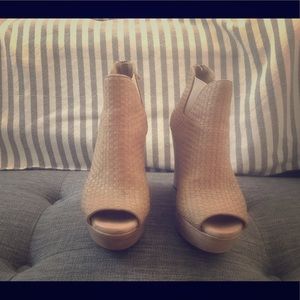 Ugg open toe bootie